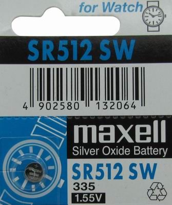 Battery - SR512SW