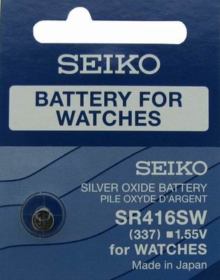 Battery - Seiko SR416SW