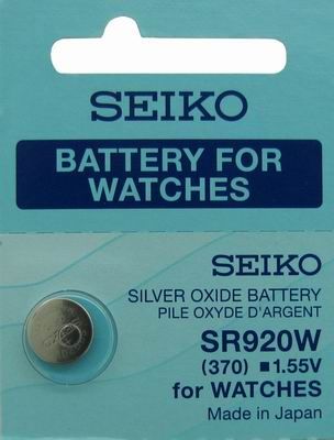 Battery - Seiko SR920W