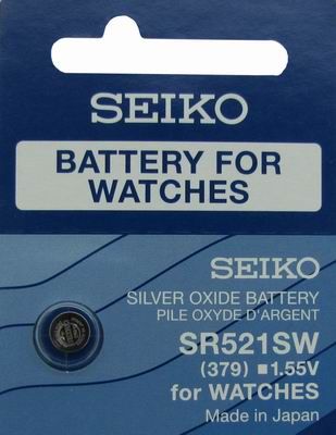 Battery - Seiko SR521SW