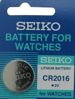 Battery - Seiko CR2016