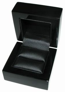 Wooden Box - Ring - Black/Black