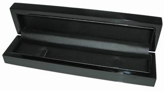 Wooden Box - Bracelet Long Black/Black