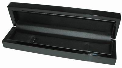 Wooden Box - Bracelet Long Black/Black