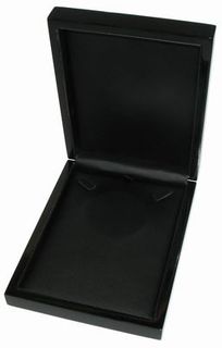 Wooden Box - Necklet Large - Black/Black