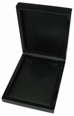 Wooden Box - Necklet Large - Black/Black