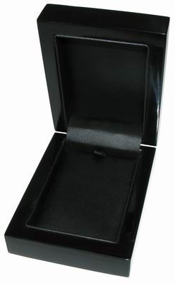 Wooden Box - Pendant - Black/Black