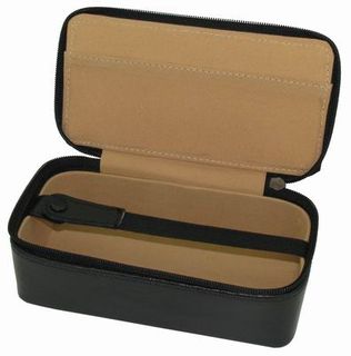 Parcel Wallet Leather with Zipper