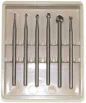 Maillefer 1445 Wax Bur Set of 6