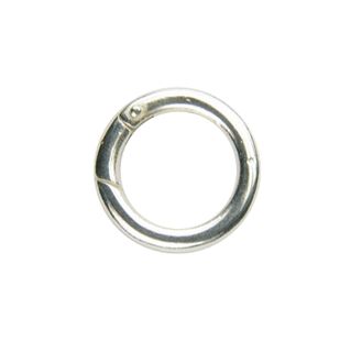 Round Lock - Sterling Silver 17x2.8mm