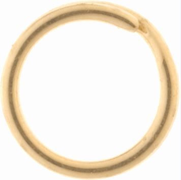 Rolled Gold Split Rings