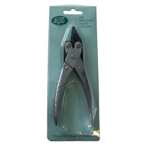 AJS Plier - Parallel Flat/Round Step Nose 140mm