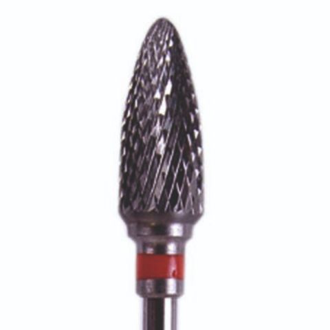 Tungsten Carbide Cross Cut Bur, Fine, Shape 'A'