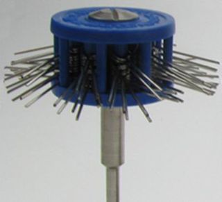 Dull Matting Brush - Mounted Coarse Blue