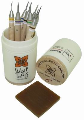 Wolf Precision Wax Carvers Tool Set - Wax Carving Tools - Wax