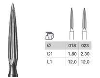 BUSCH 186 THREE SQUARE BUR