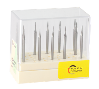 Busch 38 Cross Cut Fissure Tapered Bur 0.5-1.6mm