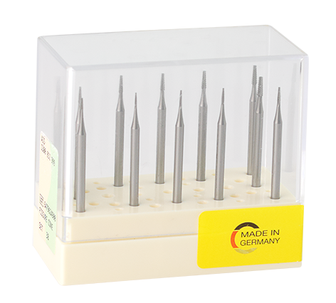 Busch 38 Cross Cut Fissure Tapered Bur 0.5-1.6mm