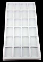 Tray Insert White #824 rect 24