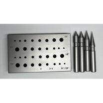 Italian Multi Angle Rnd Setting Plate+4Punch 3-8mm