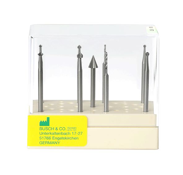 Busch Setting Bur Set of 9pcs Australian Jewellers Supplies