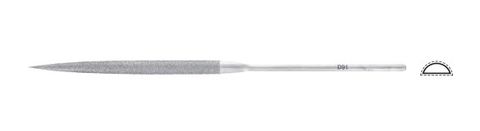 Vallorbe Diamond Needle File Half Round 140mm