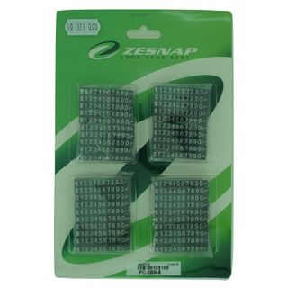Price Cubes 5mm Black with Silver 480pce