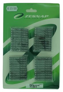 Price Cubes 5mm Black with Silver 480pce