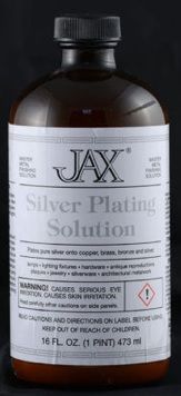 Jax Silver Plating Solution - 118ml (4 US Ounce)