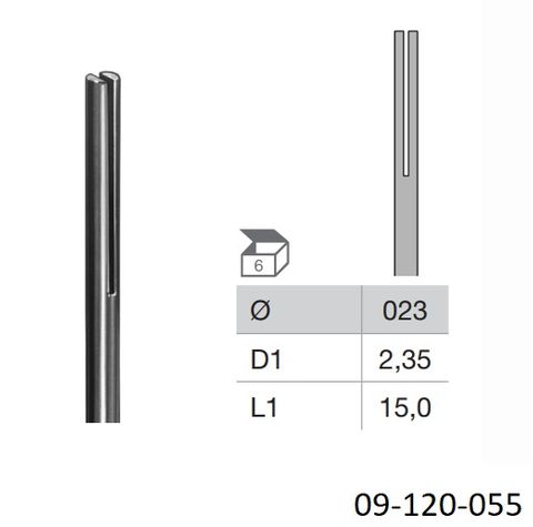 Emery Split Mandrel - Busch Parallel 2.5mm