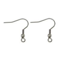 Shepherd Hook coil-stainless steel (20 pairs)