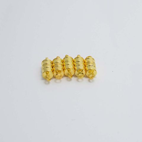 Magnetic clasp - Gold plated 6x10mm (10 pack)