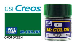 Solvent Based Acrylic Paint 10ml - Gloss Green