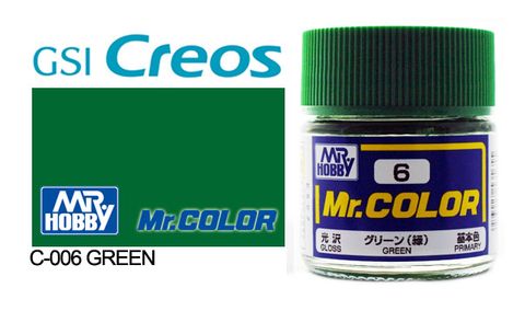 Solvent Based Acrylic Paint 10ml - Gloss Green