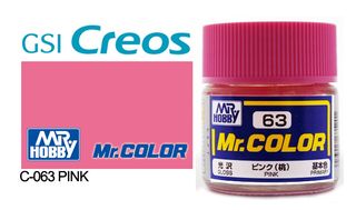 Solvent Based Acrylic Paint 10ml - Gloss Pink