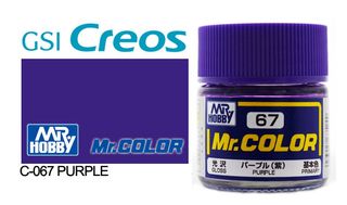 Solvent Based Acrylic Paint 10ml - Gloss Purple