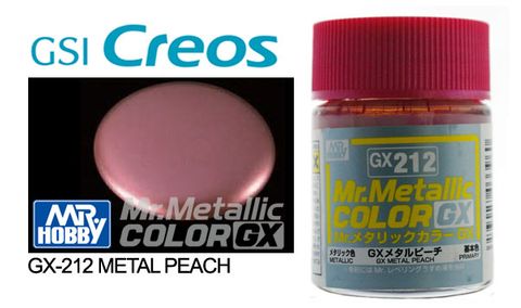 Mr Metallic Color Paint GX 18ml - Metal Peach
