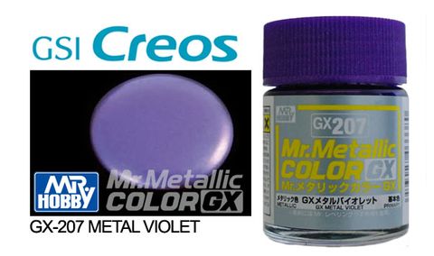 Mr Metallic Color Paint GX 18ml &ndash; Metal Violet