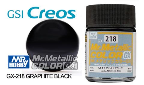 Mr Metallic Color Paint GX 18ml - Metal Graphite