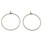 Gold Plated Hoop Wire earring