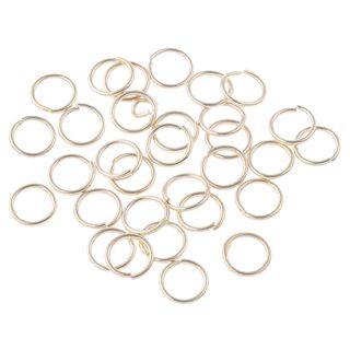 Jump ring - Iron Gold Plated 6mm (100 pcs)