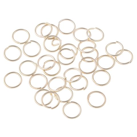 Jump ring - Iron Gold Plated 6mm (100 pcs)