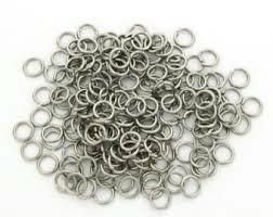 Jump ring - Stainless steel 6mm (100 pcs)