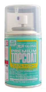 Mr Premium Topcoat Gloss 88ml Spray