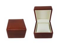 Wooden Box - Watch - Single Capacity - Brown/Cream