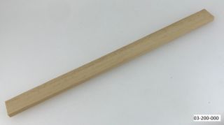 Buffstick - Plain Flat Retangular 18 x 5mm