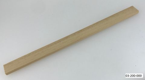 Buffstick - Plain Flat Retangular 18 x 5mm