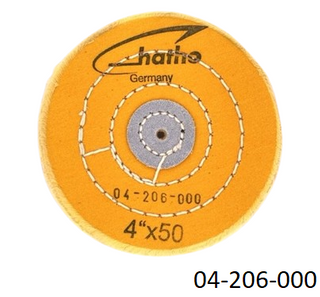 Mop Yellow Muslin 2 Stitch 100mm X 50 Ply