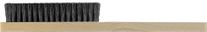Hand Brush - Wooden with Black Bristles 4 Rows