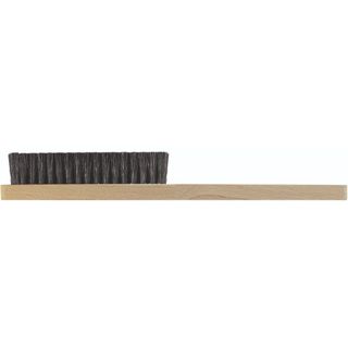 Hand Brush - Wooden with Black Bristles 4 Rows